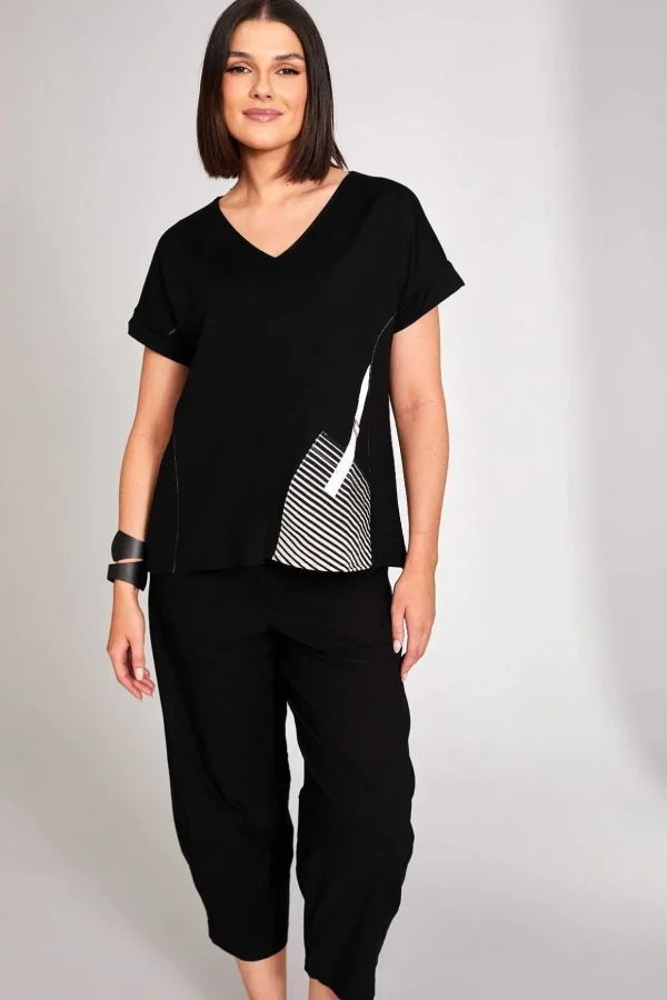 Slouch Trousers In Black
