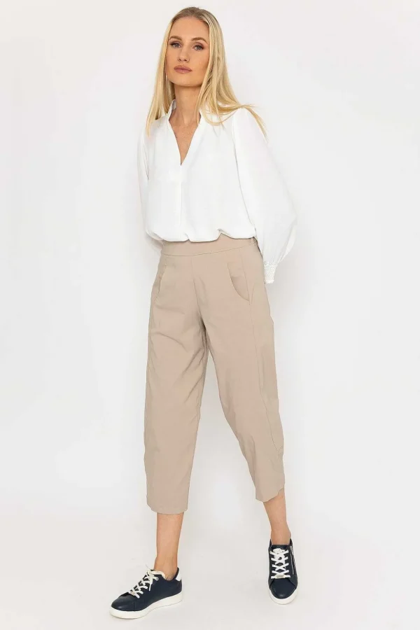 Slouch Trousers In Sand