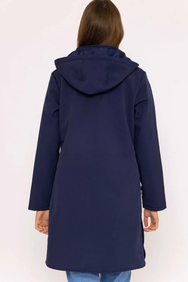 Soft Shell Jacket In Navy