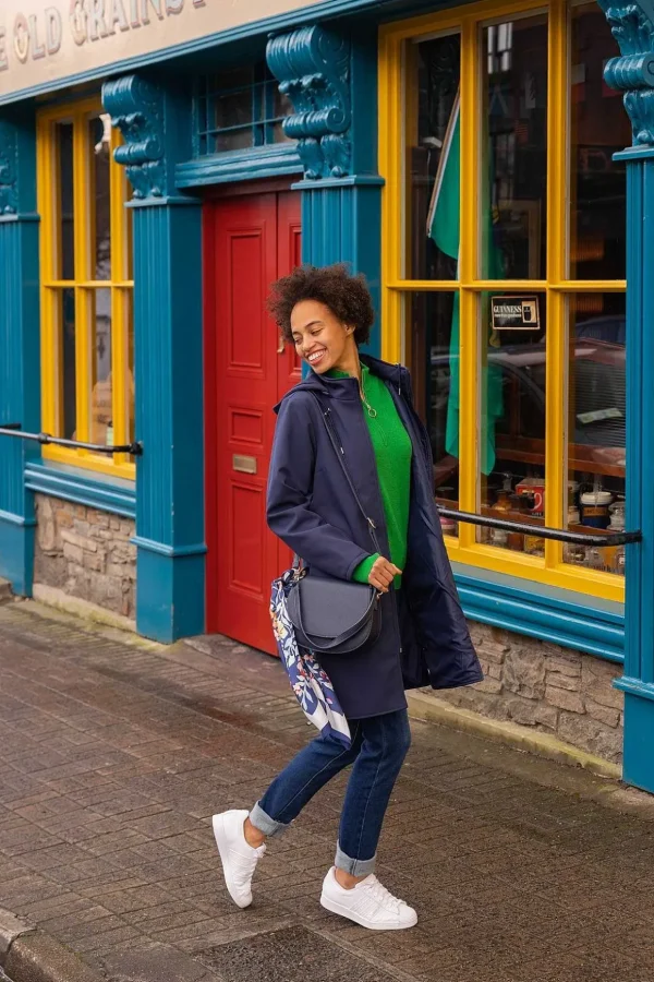 Soft Shell Jacket In Navy