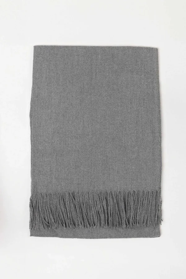 Soft Touch Scarf In Grey