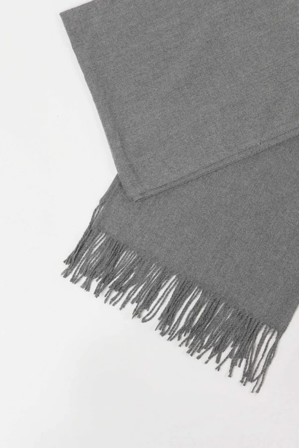 Soft Touch Scarf In Grey