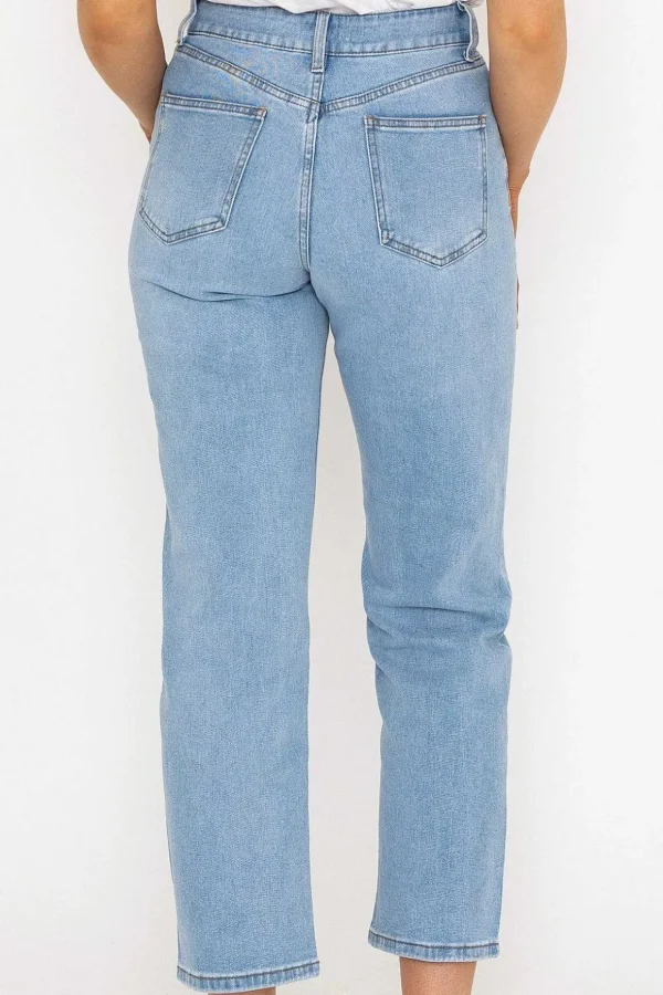 Solange Straight Denim Jean