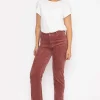 Solange Velvet Pants In Pink