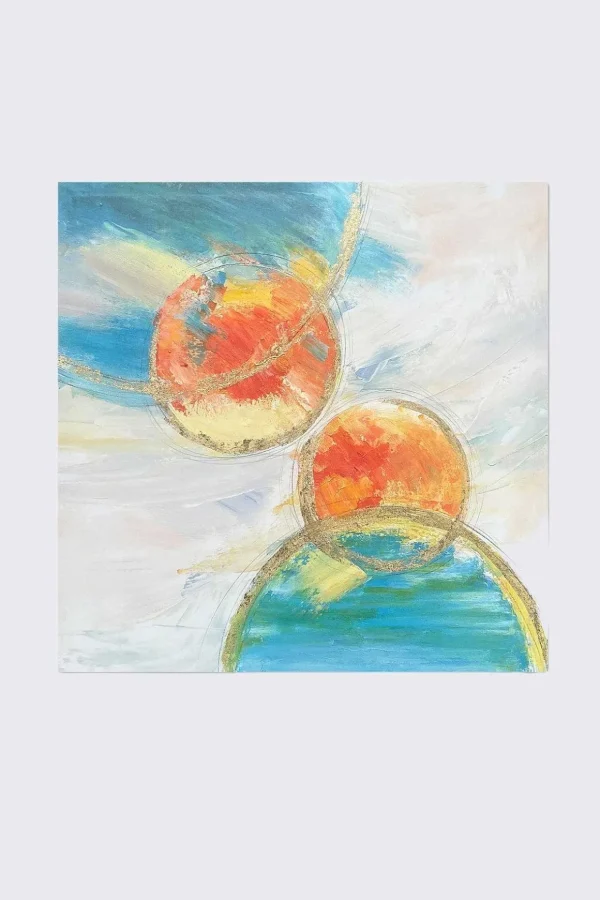 Solar Abstract Canvas Wall Art