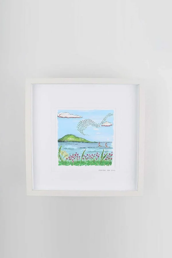 Soothe The Soul Large Framed Art Print