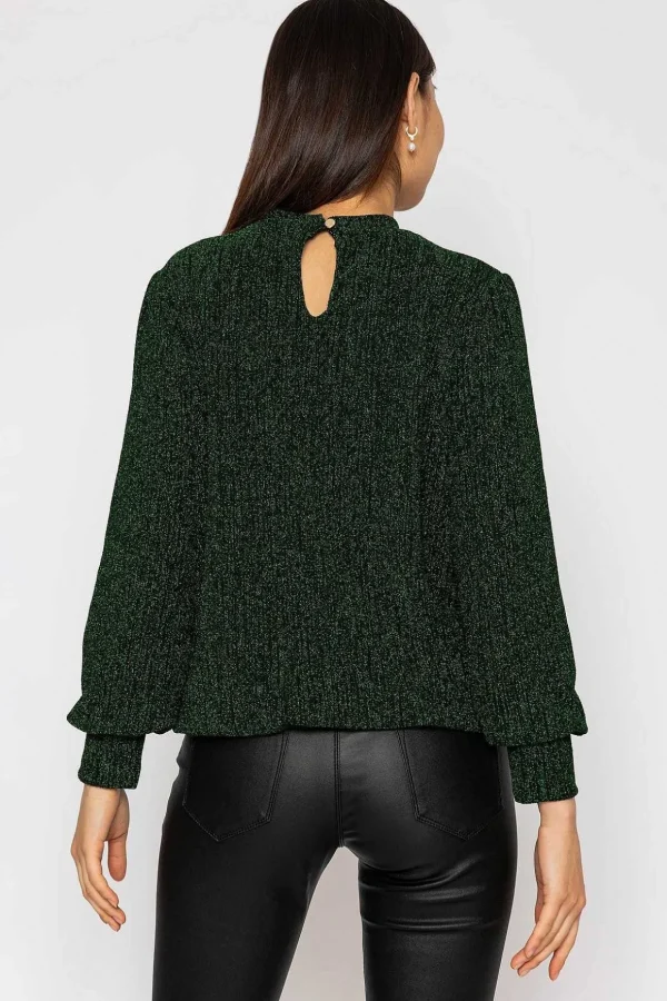 Sparkle Top In Green