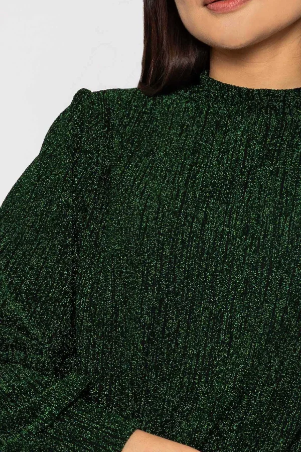 Sparkle Top In Green