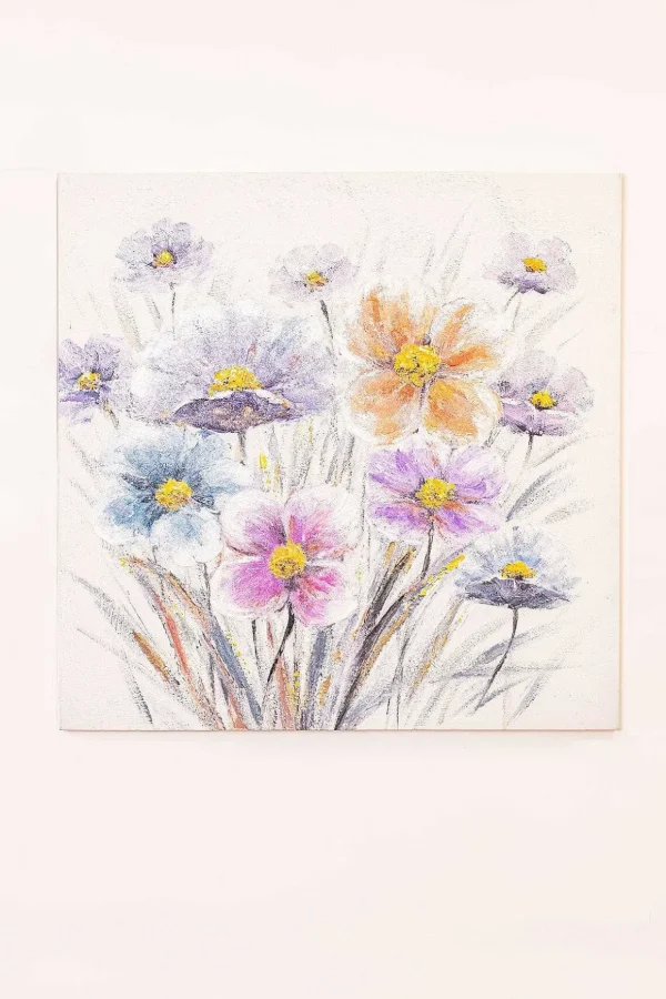 Spring Flowers Canvas Wall Art