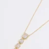 Square Drop Necklace