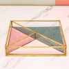 Square Glass Jewellery Tray