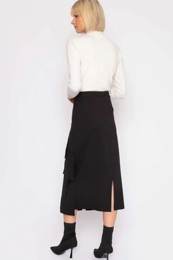 Squares Skirt In Black