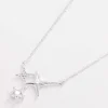 Star Necklace In Silver