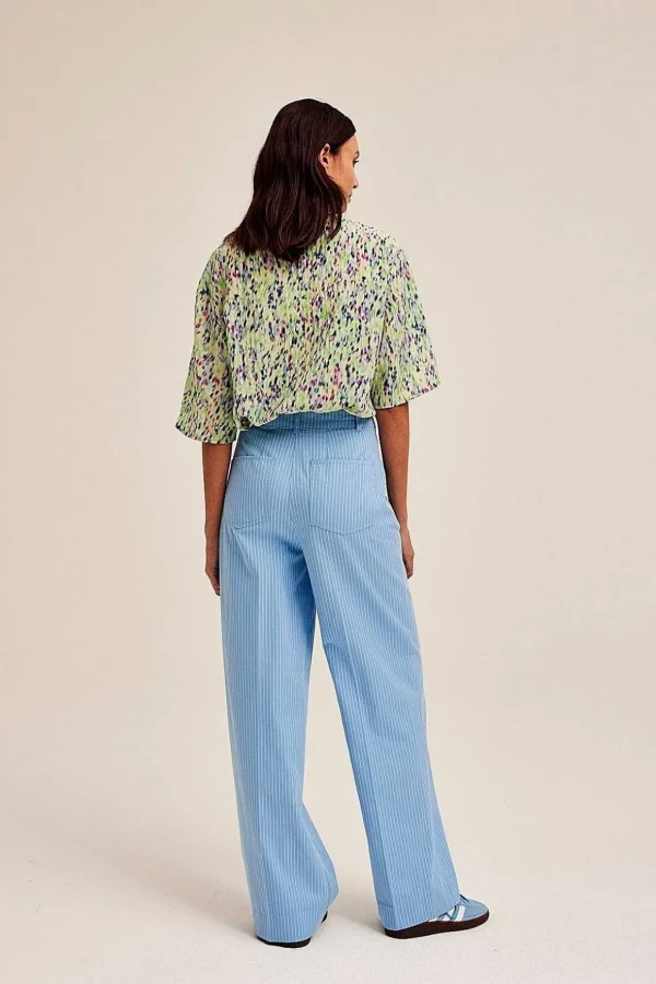 Storm Blouse In Green Print