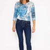 Straight Leg Jeans In Denim