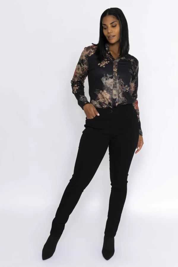 Strech Jean In Black
