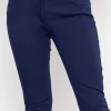 Strech Trousers In Navy