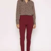 Stretch Pant In Red