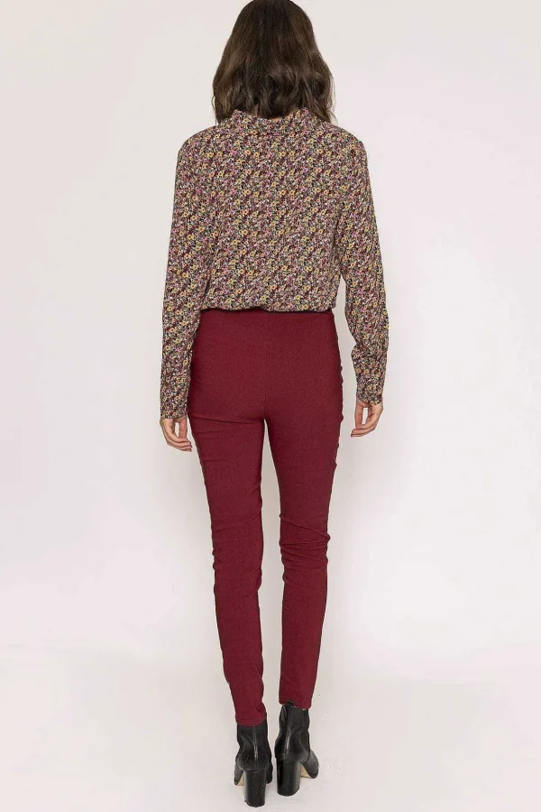 Stretch Pant In Red