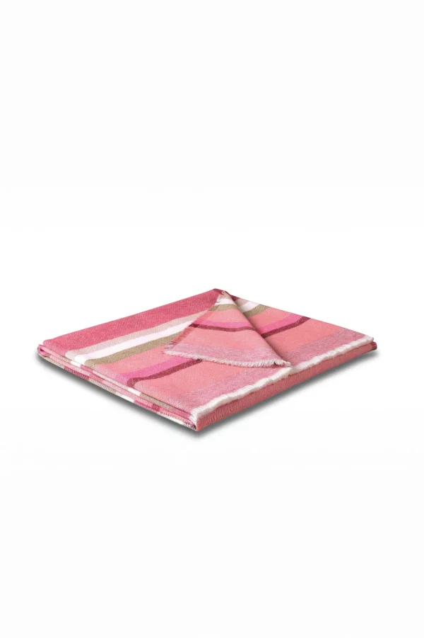 Stripe Out Pink Blanket