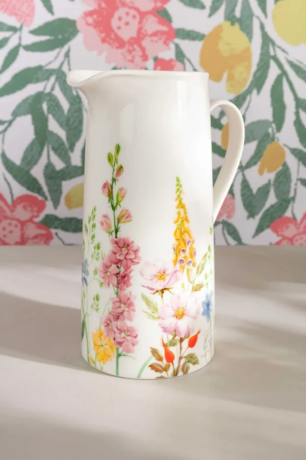 Summer Garden Pitcher