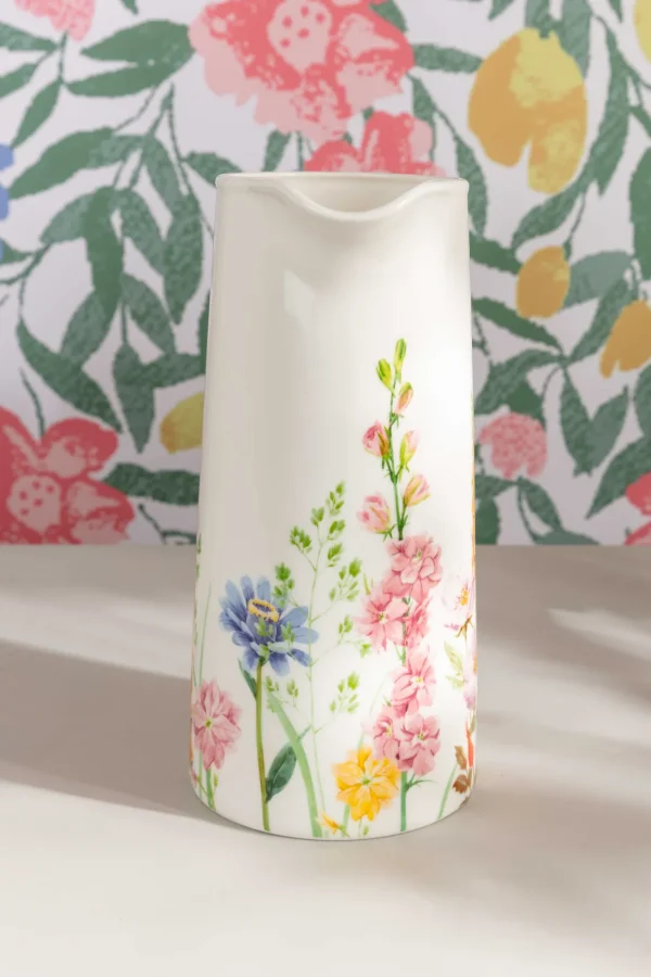 Summer Garden Pitcher
