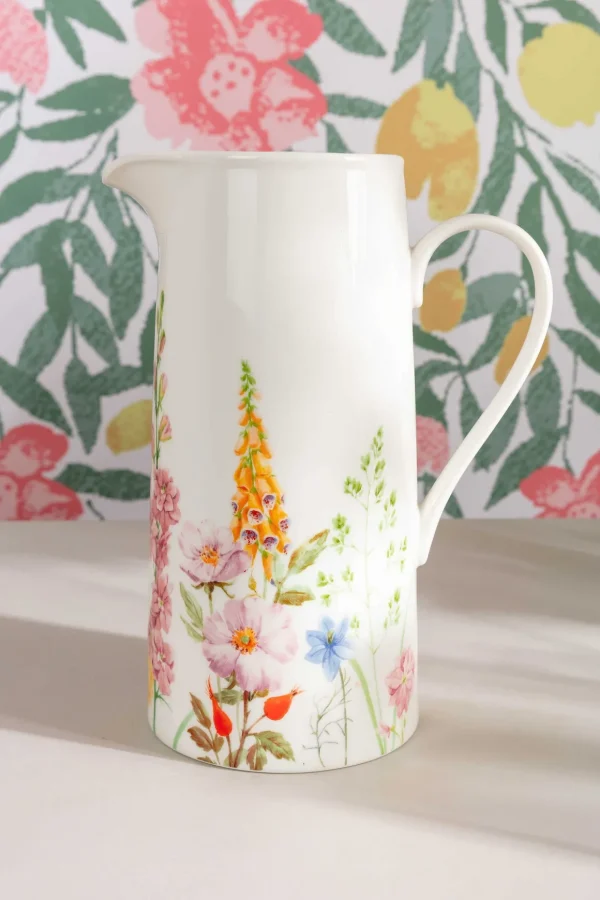 Summer Garden Pitcher