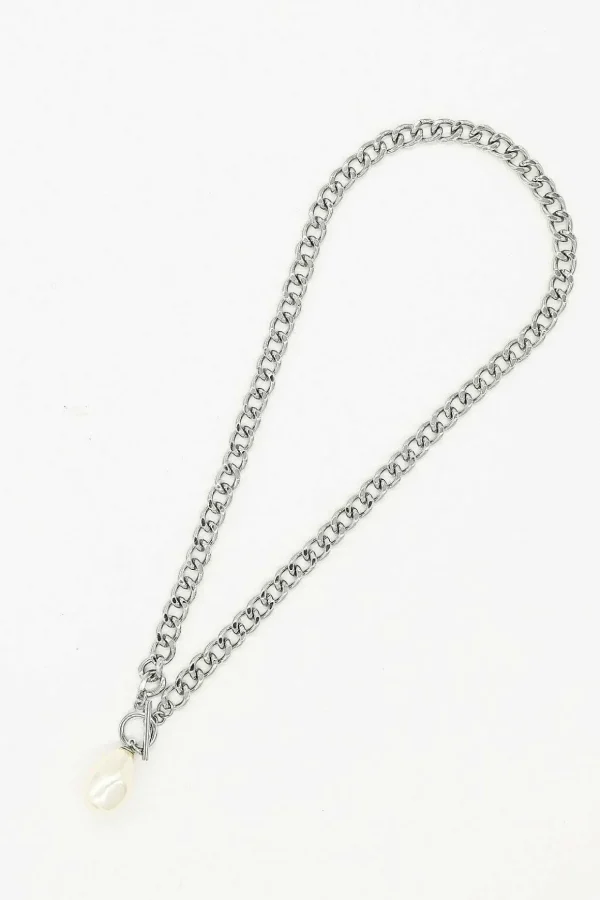 T-Bar Pearl Necklace - Soul Special