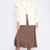 Teddy Gilet In Ecru