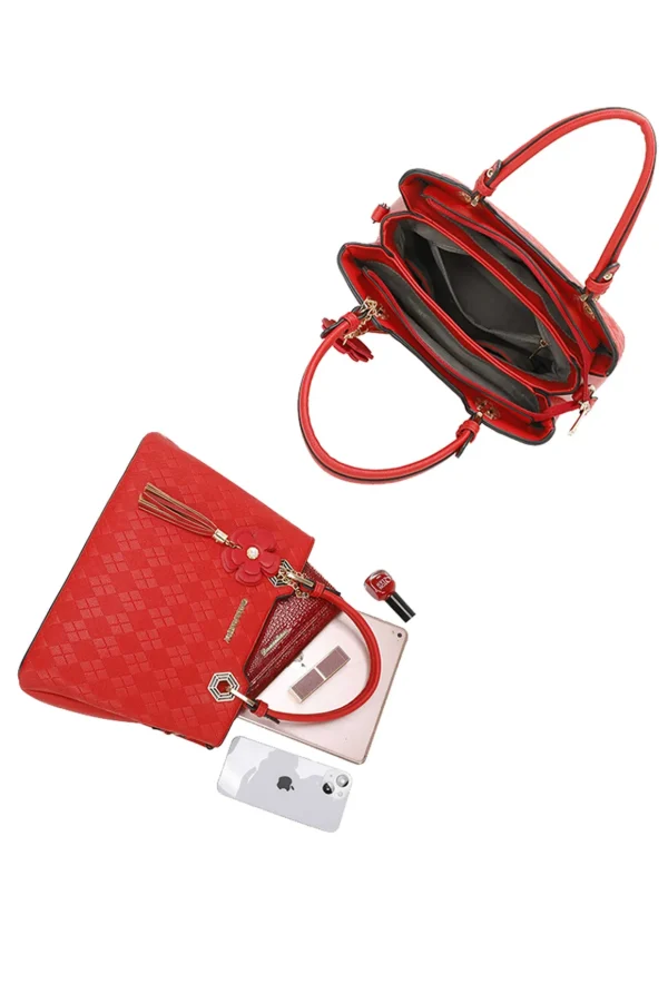 Tote Bag In Red