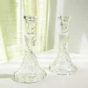 Trinity Crystal Candlesticks Set