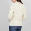 Turtle Neck Sweater In Cream