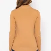 Turtleneck Knit In Camel