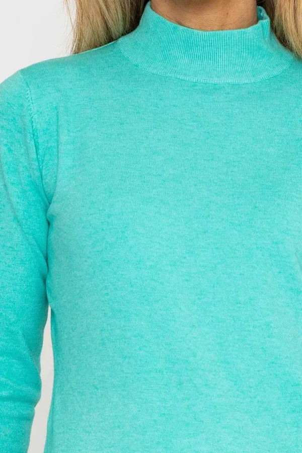 Turtleneck Knit In Lagoon