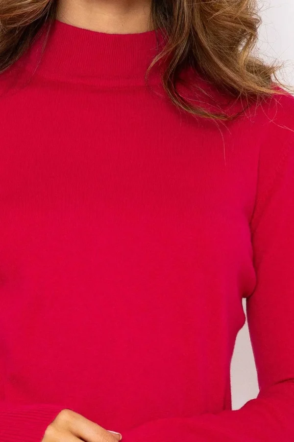 Turtleneck Knit In Pink