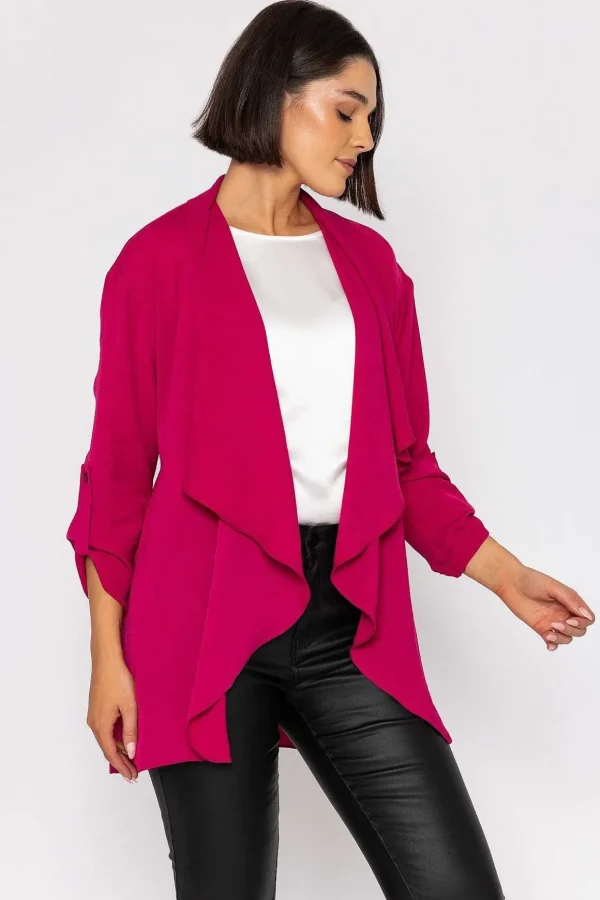 Twill Chuck On Jacket In Pink