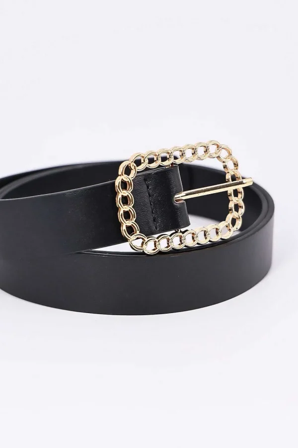Twisted Clasp Belt In S/M