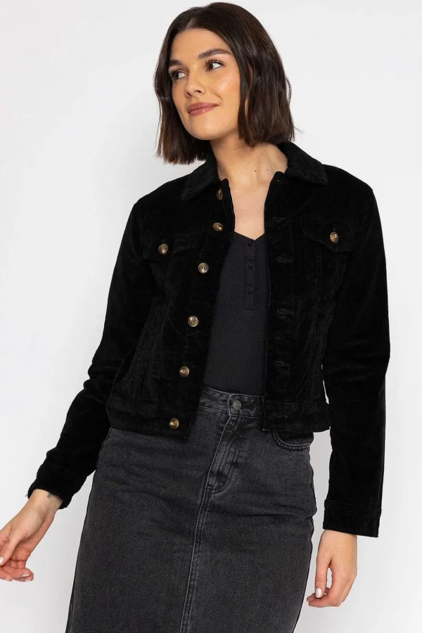 Vaina Velvet Jacket In Black