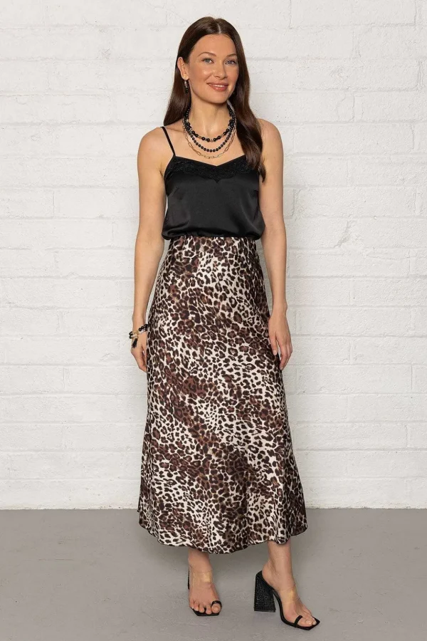 Valentina Skirt In Animal Print