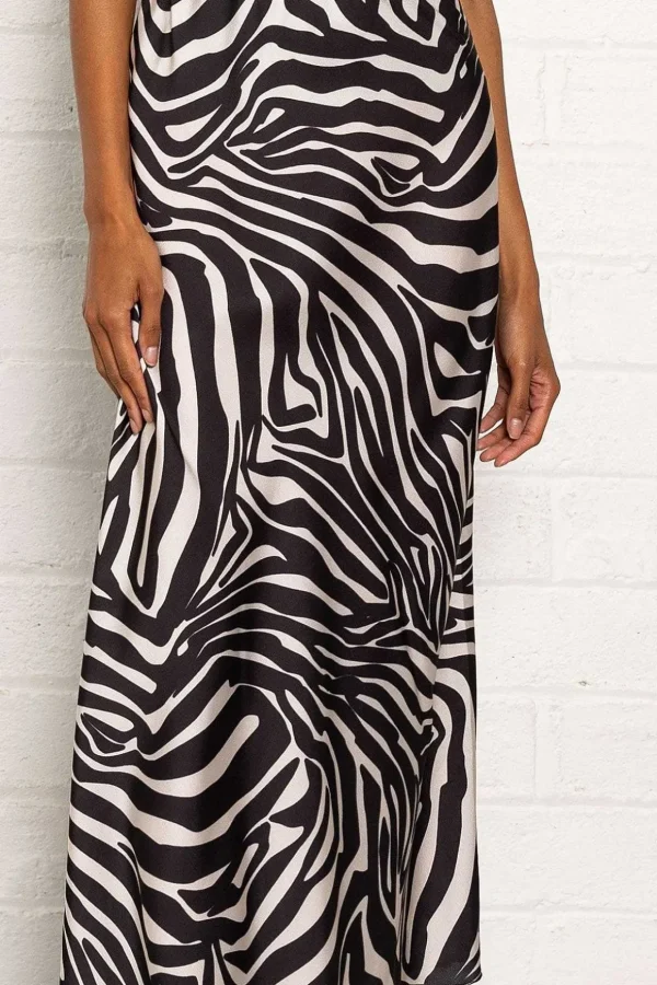 Valentina Skirt In Zebra Print