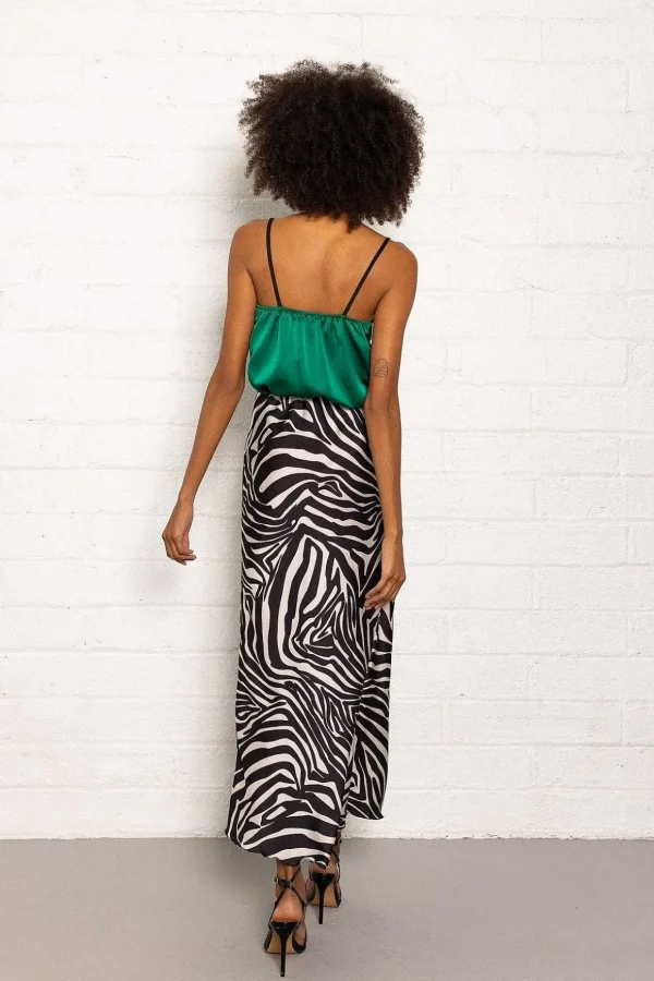 Valentina Skirt In Zebra Print