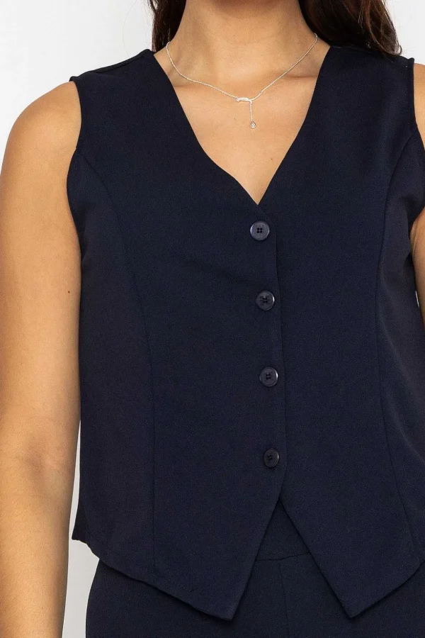 Waistcoat In Navy