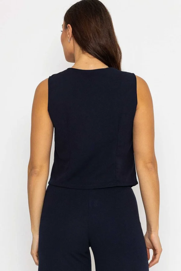 Waistcoat In Navy