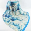 Watercolour Scarf In Blue