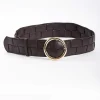 Weave Waist Brown Belt
