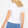 White Aloha Cotton T-Shirt