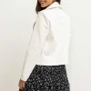 White Biker Jacket