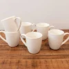 Whiteware 6 Piece Mug Set