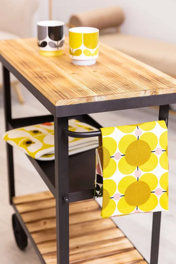 Wooden Bar Cart