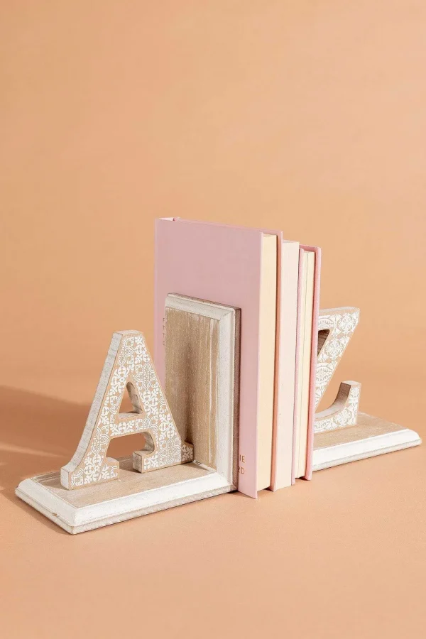 Wooden Bookends